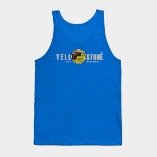 I Saw Bison Babies, Yellowstone National Park Tank Top